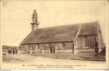 CPA Camaret sur Mer Chapelle de ND de Rocamadonr