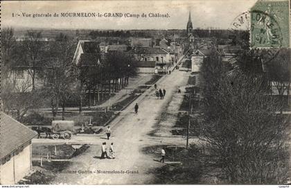 CPA Vue generale de Mourmelon le Grand (camp de Chalons)