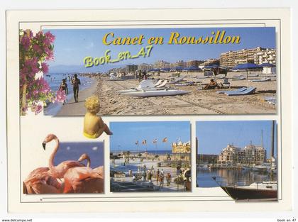 {58192} 66 Pyrénées Orientales Canet en Roussillon , multivues ; divers aspects