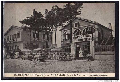 66 - Canet-Plage - Miramar Face à la Mer - L. Gauthier Propriétaire
