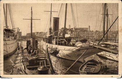 Cannes CPA Le port (bateaux)