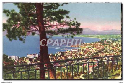 CPA Cannes A M vue prise Super Cannes