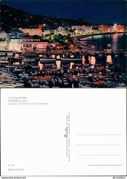 CPA Cannes Panorama-Ansichten Cannes - Hafen 1970