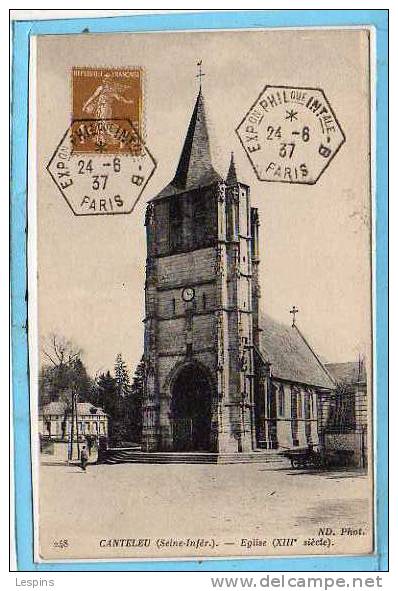 76 - CANTELEU -- Eglise ....