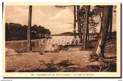 Capbreton sur Mer - Le Canal - CPA