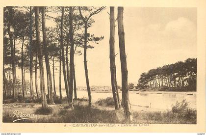 CPA Capbreton sur Mer Entree du Canal