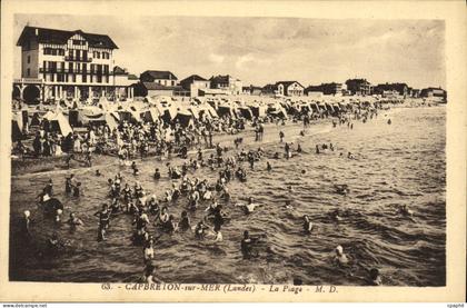 CPA Capbreton sur Mer La Plage