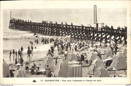 CPA Capbreton Vue Vers I'Estacade