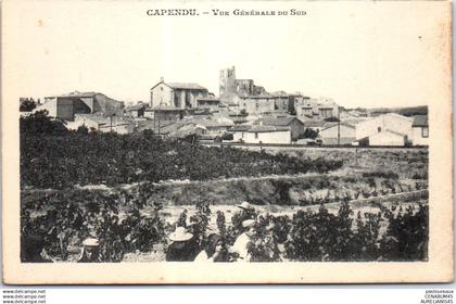 11 CAPENDU - vue generale sud