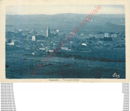 11.  CAPENDU .  Vue panoramique .