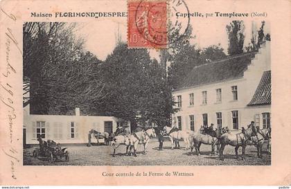 Carte postale 59. Capelle   maison Florimond Desprez  la ferme de Wattines  très  beau plan
