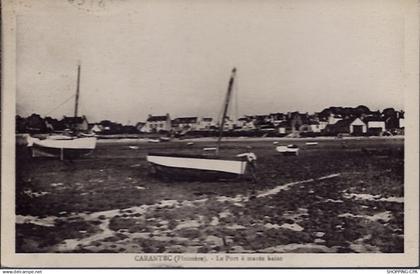 29 - Carantec - Le port à marée basse - Voyagé - Dos divisé...