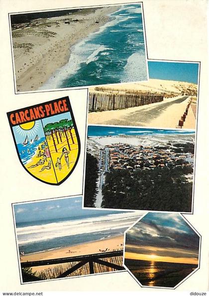 Carte Postale - 33 - Carcans - Maubuisson - Multivues - Blasons - CPM - Voir Scans Recto-Verso - Poscard - Carta Postal