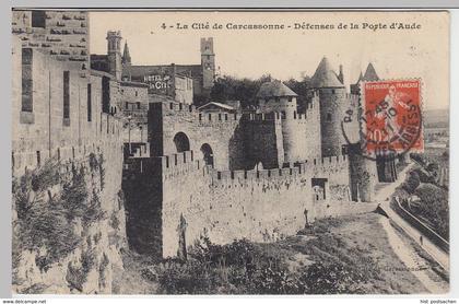 (38146) AK Carcassonne, Festung Cité von Carcassonne, 1911