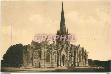 CPA Carentan Manche Eglise ND