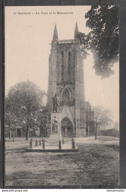 29 - CARHAIX PLOUGUER - La Tour et le Monument