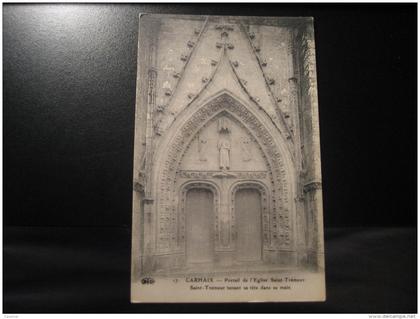 CARHAIX - PLOUGUER Eglise Saint-Tremeur Finistere Bretagne post card France