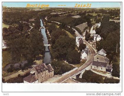 Dép 29 - RF21464 - Carhaix Plouguer - Port Carhaix - Vue panoramique sur le canal - Semi moderne grand format - état