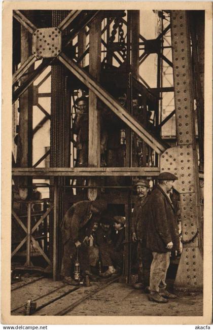 CPA CARMAUX Mines de Carmaux - La Remontee du Personnel (1087432)