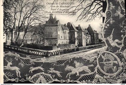 CPA Carrouges Chateau