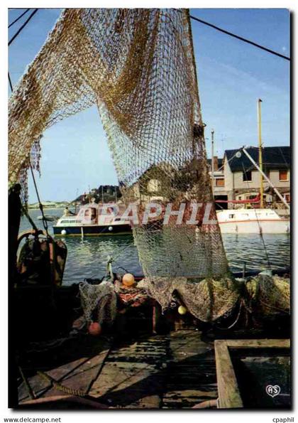 CPM Carteret Le Petit Port Vers le Cap Bateaux