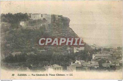 CPA Cassis Vue Generale du Vieux Chateau
