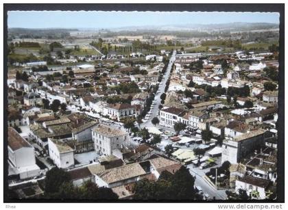 47 Casteljaloux vue aerienne    D47D  K47052K  C47052C RH057242