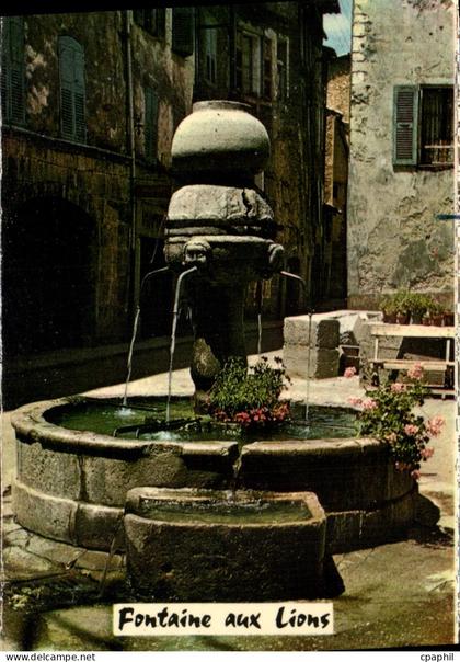 CPM Fontaine aux Lions Castellane