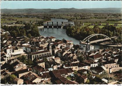 CPM Castelmoron sur Lot Vue Generale aerienne FRANCE (1172398)