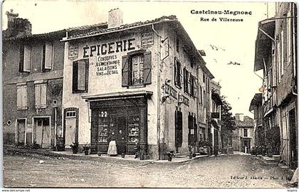 65 - CASTELNAU - MAGNOAC -- rue de Villeneuve
