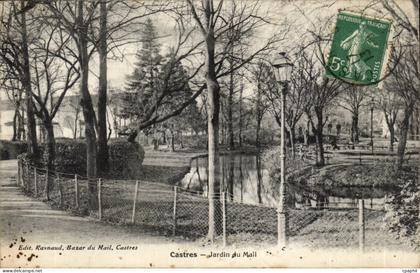 Castres - Jardin du Mail - CPA