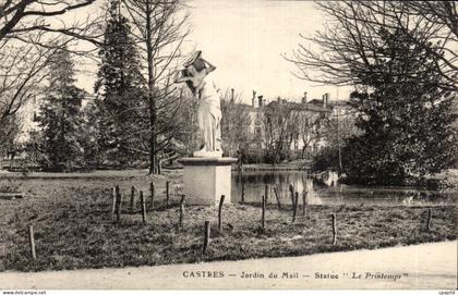 Castres - Jardin du Mail - CPA
