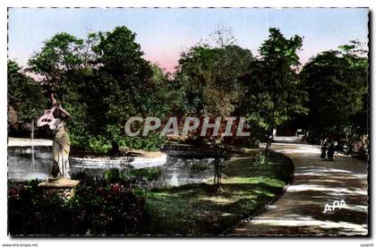 CPsM Castres Jardin du Mail