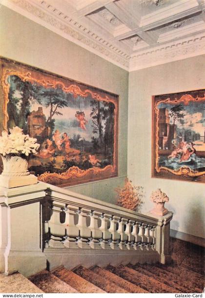 34 CASTRIES CHATEAU DE CASTRIES L ESCALIER D HONNEUR