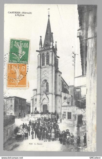Castries, l'église (A26p22)