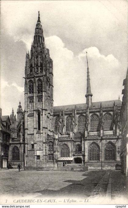 CAudebec en Caux CPA L'eglise