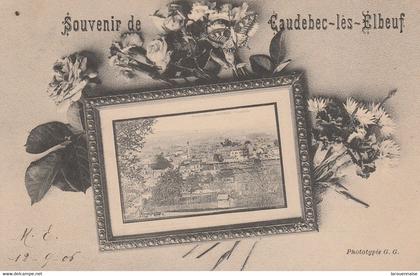 76 - CAUDEBEC LES ELBEUF - Souvenir de Caudebec les Elbeuf