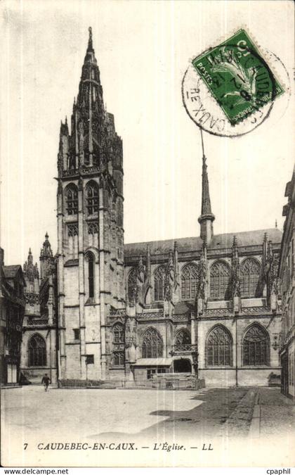 CAudebec en Caux CPA L'eglise