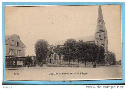 CAUDEBEC LES ELBEUF -- L' Eglise