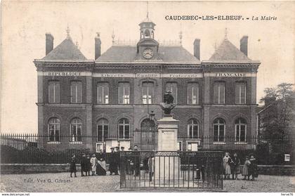 CAUDEBEC LES ELBEUF - la Mairie