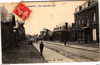 CPA CAUDRY - Rue BONNEVILLE (sud) (513509)