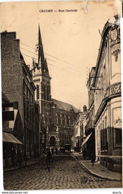CPA CAUDRY - Rue centrale (190635)
