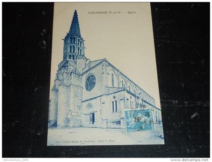 CAUSSADE - EGLISE - 82 TARN & GARONNE (Q)