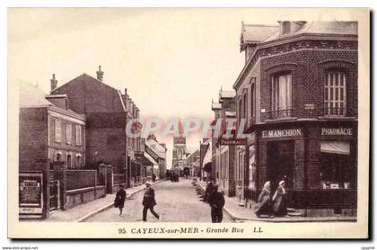 Cayeux sur Mer CPA Grande rue