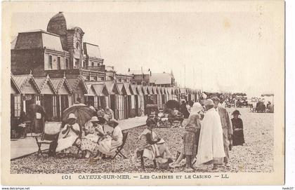 Cayeux-sur-Mer - Les Cabines et le Casino