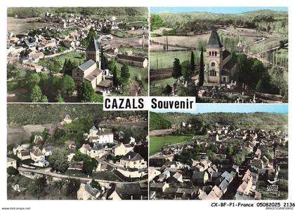 CX-BFP1-1069-46 - CAZALS - Notre dame de cazals - L'église - Vue générale