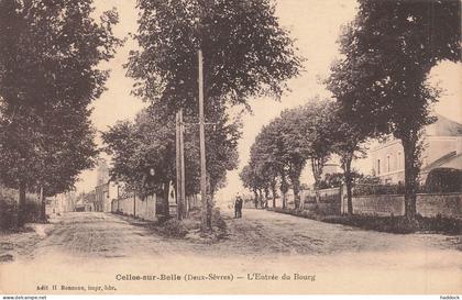 CELLES SUR BELLE - L'ENTREE DU BOURG