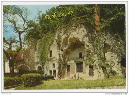 {71292} Les merveilles du Val de Loire en Touraine , Maison troglodyte