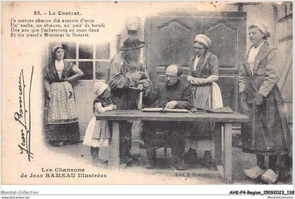 AHKP4-0322 - REGION - CENTRE VAL DE LOIRE - Le contrat /B