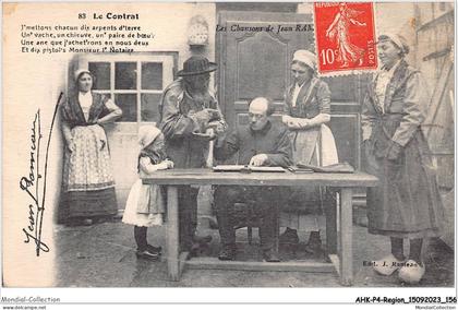 AHKP4-0331 - REGION - CENTRE VAL DE LOIRE - Le contrat /B